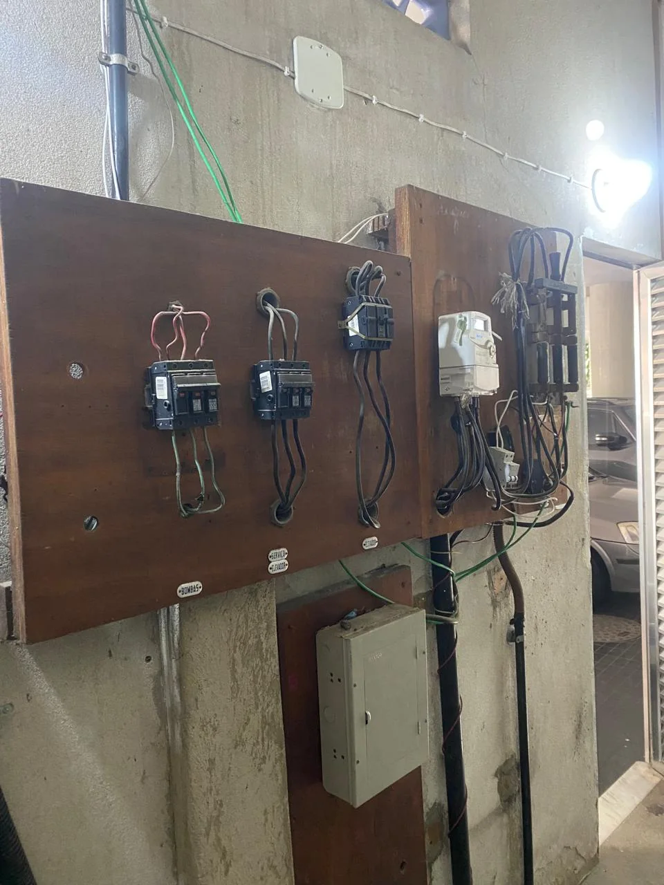 PC de Luz antes da reforma