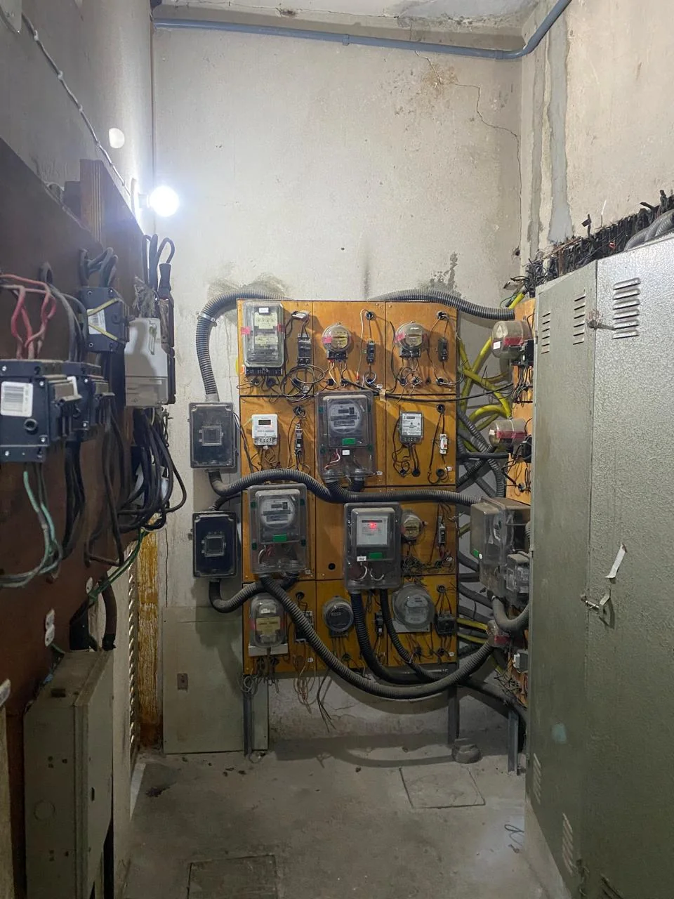 Área técnica antes da obra