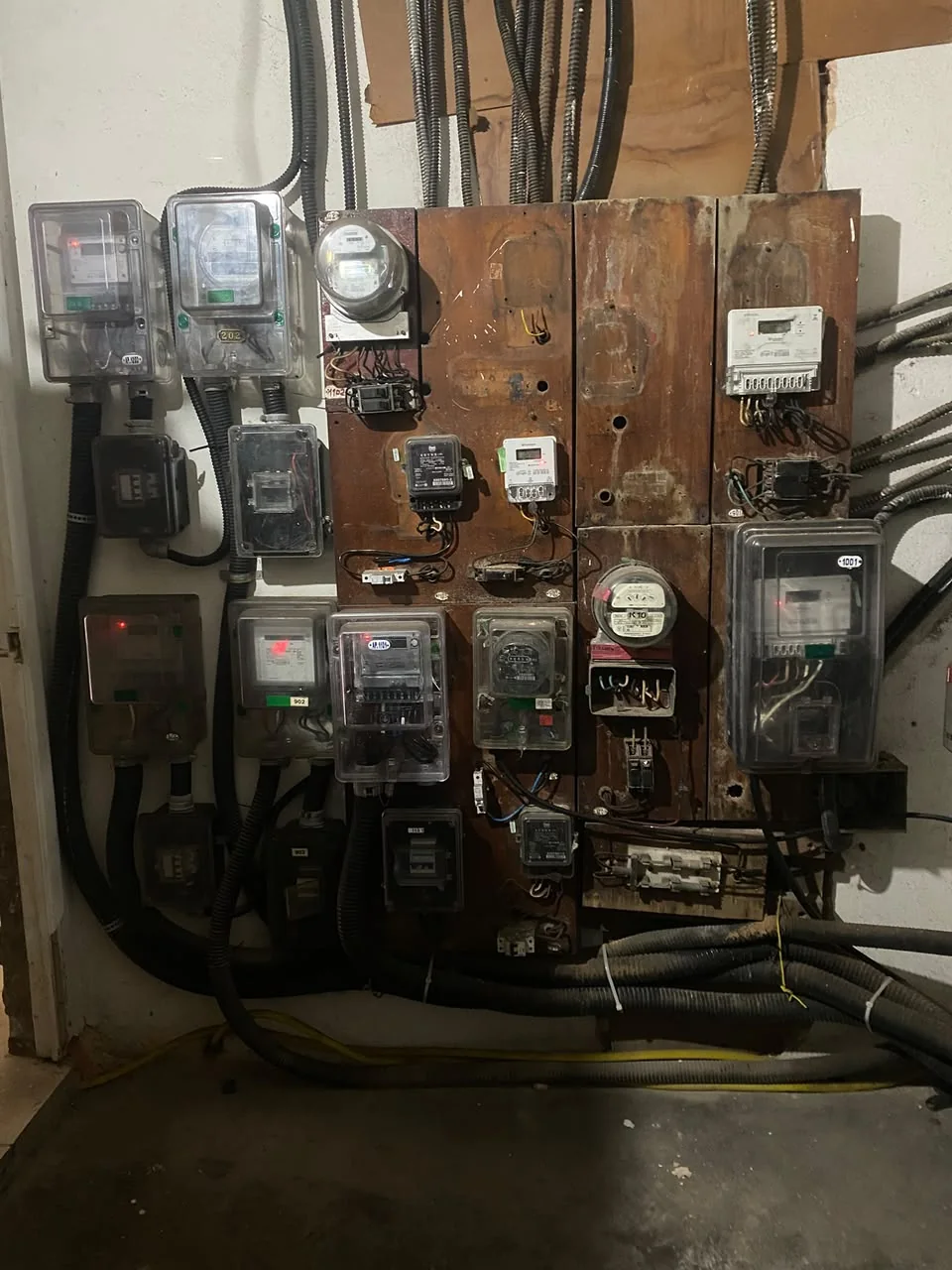 Instalação antes da modernização
